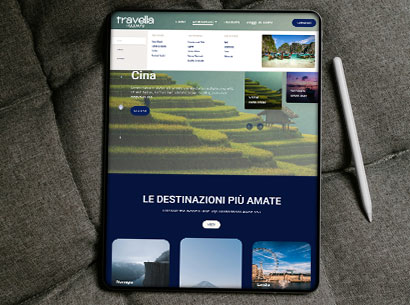 Esempio di sito vetrina realizzato dallo studio web
