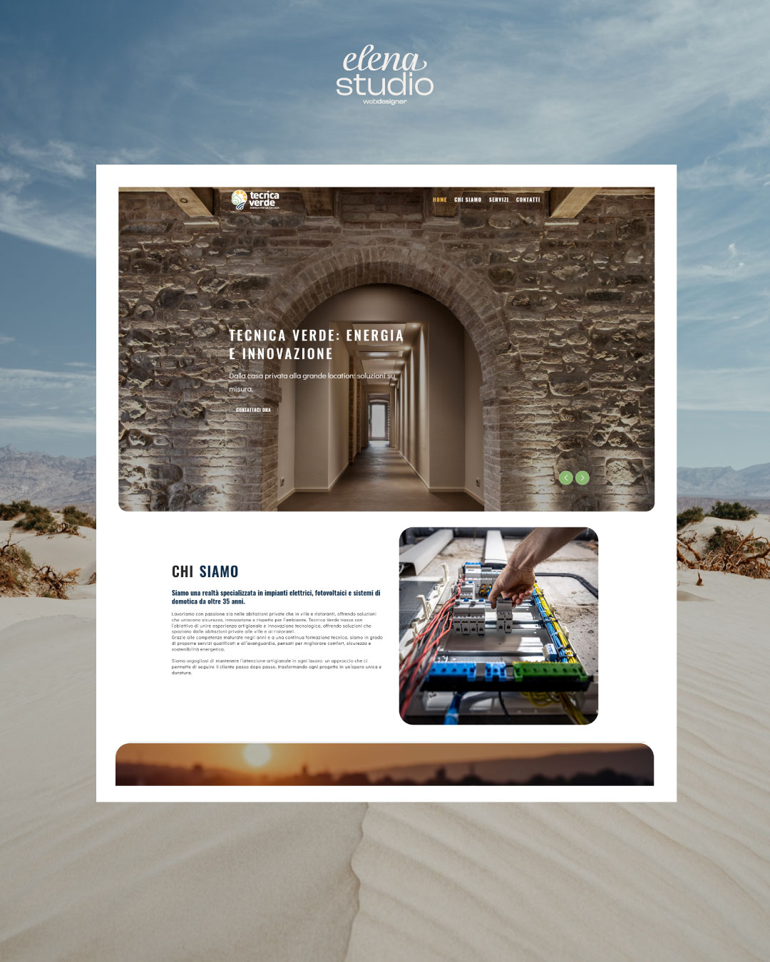 Brand Design & Website per Tecnica Verde